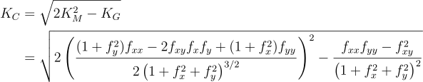 Casorati curvature combinatorial equation Casorati curvature combinatorial equation